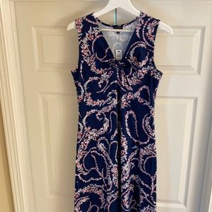 Talbots NWT Navy Maxi Dress Size Large